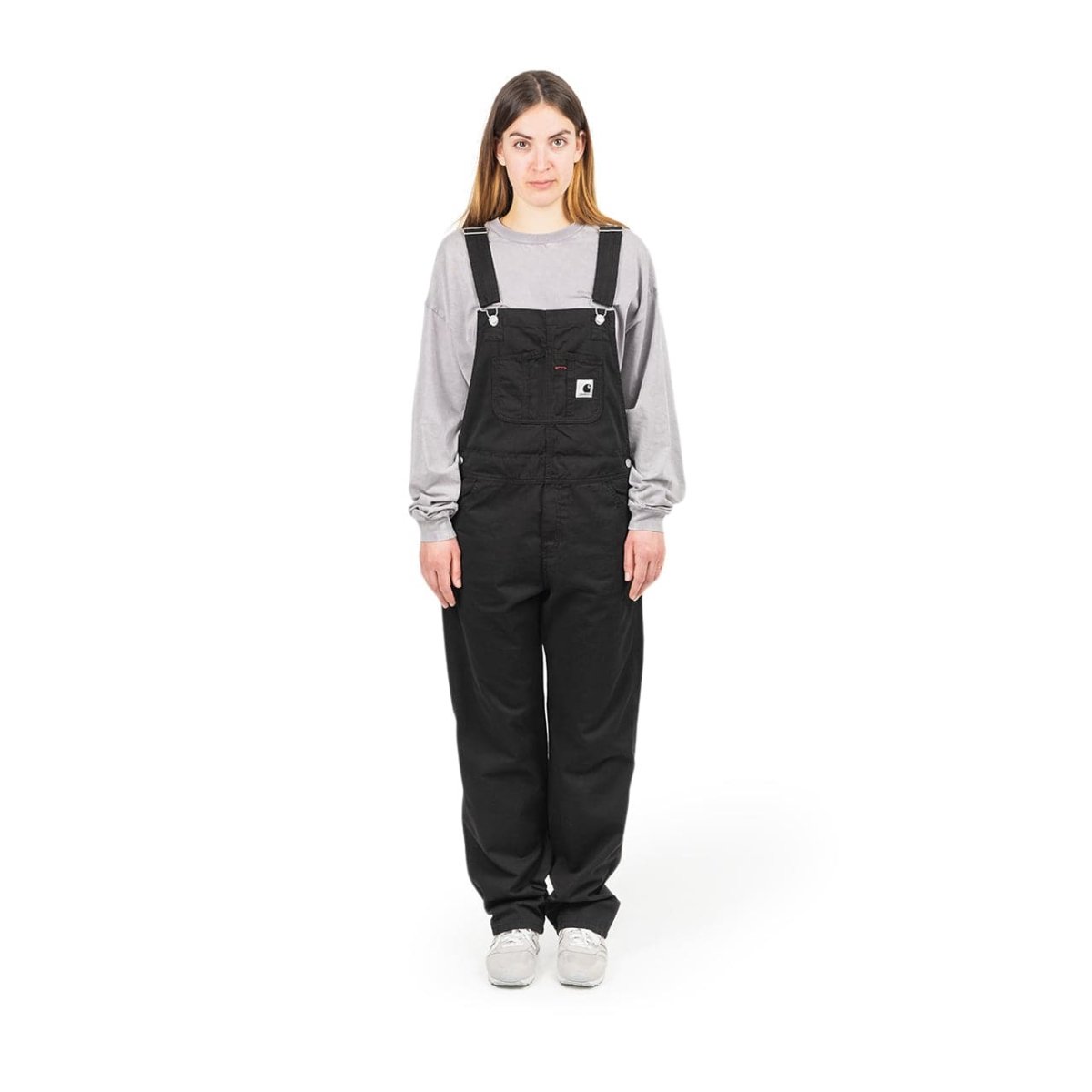 Carhartt WIP W Bib Overall Straight (Schwarz)  - Allike Store