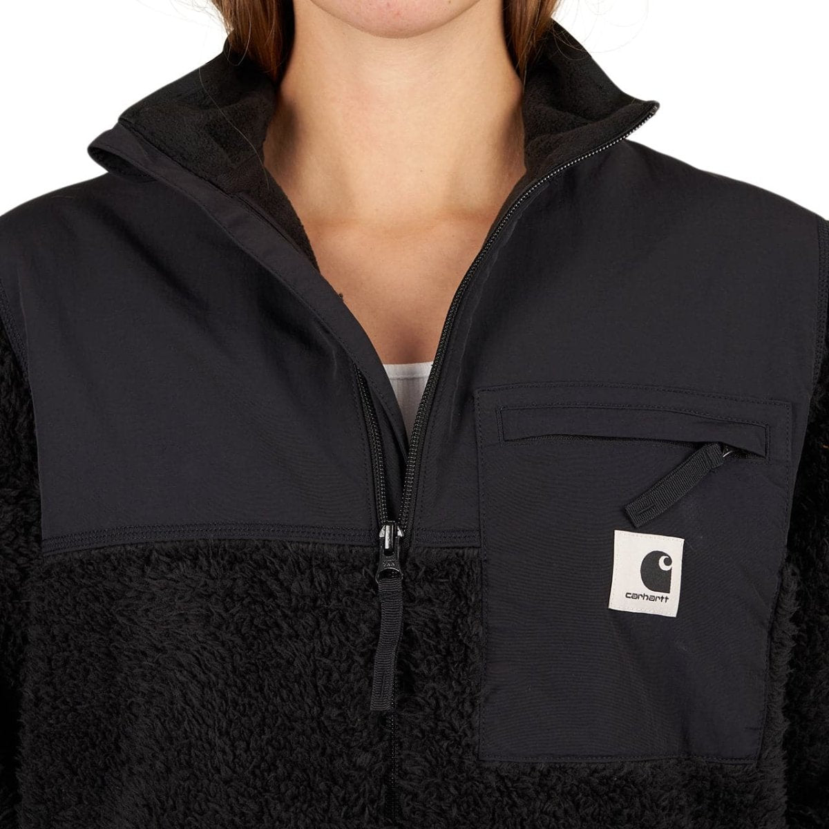 Carhartt WIP W' Jackson Sweat Jacket (Schwarz)  - Allike Store