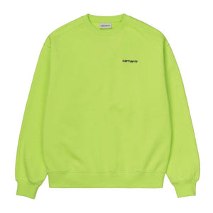 Carhartt WIP W Script Embroidery Sweatshirt (Grün)  - Allike Store