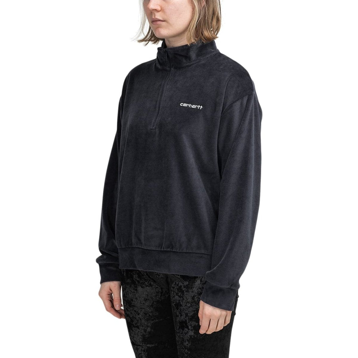 Carhartt WIP W Tatum Pullover (Navy)  - Allike Store