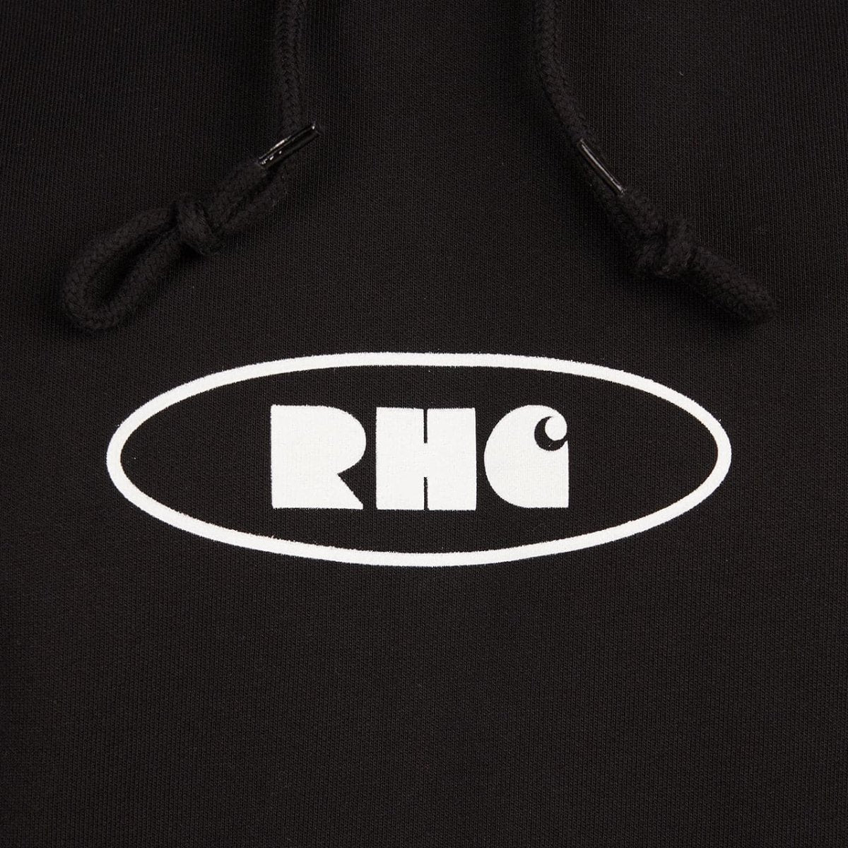 Carhartt WIP x Relevant Parties Hooded Rush Hour Sweatshirt (Schwarz / Weiß)  - Allike Store