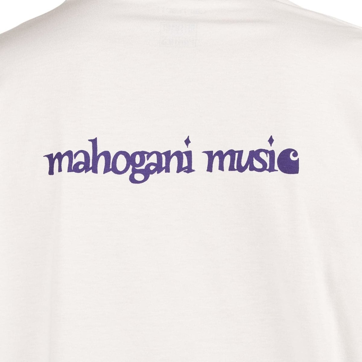 Carhartt WIP x Relevant Parties S/S Mahogani Music T-Shirt (Weiß / Lila)  - Allike Store