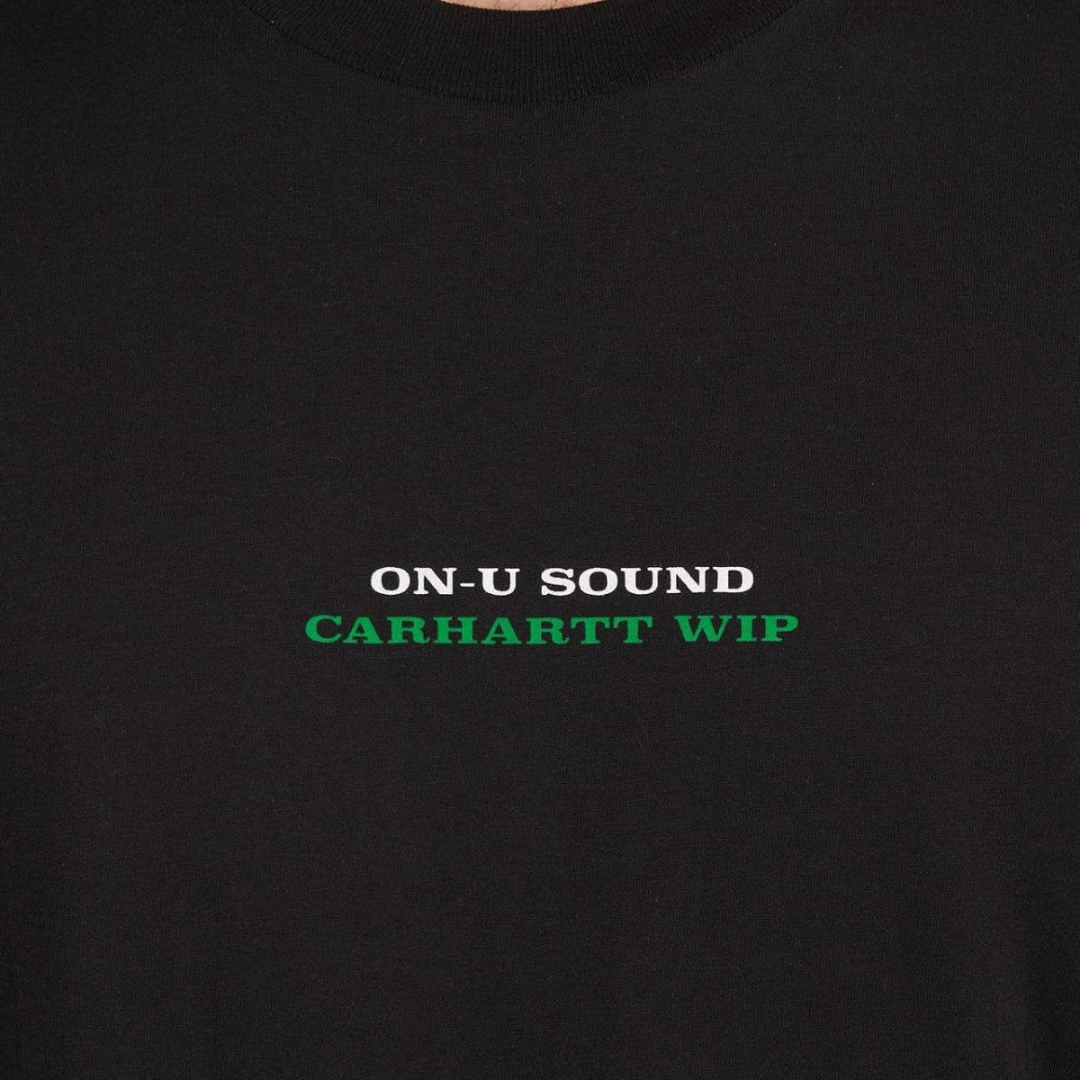 Carhartt WIP X Relevant Parties S/S On U Sound T-Shirt (Schwarz)  - Allike Store