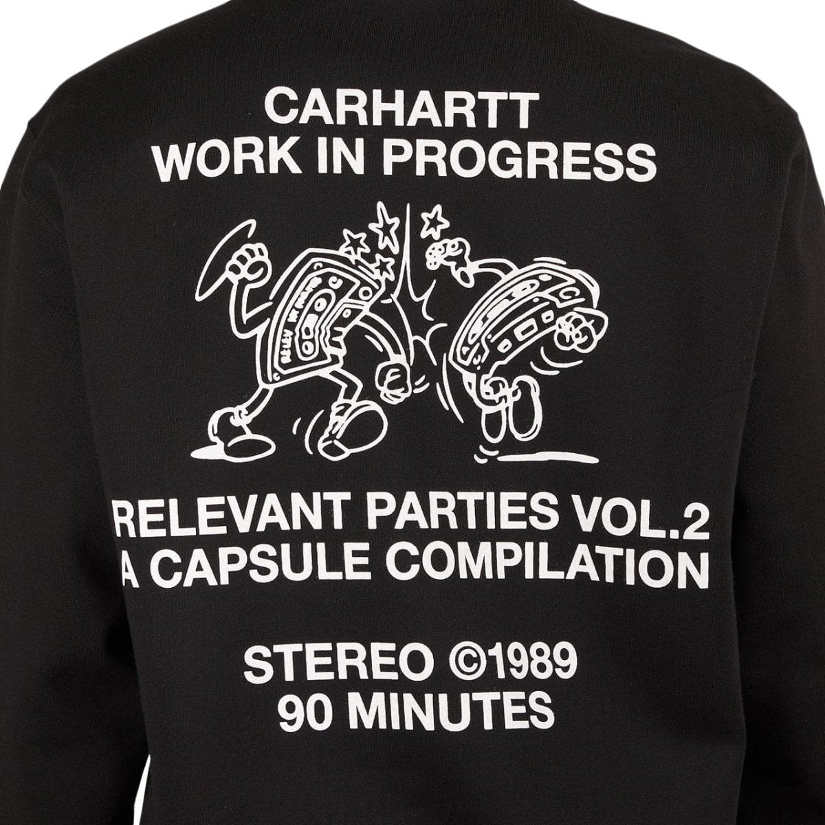 Carhartt WIP x Relevant Parties Vol 2 Sweat (Schwarz / Weiß)  - Allike Store