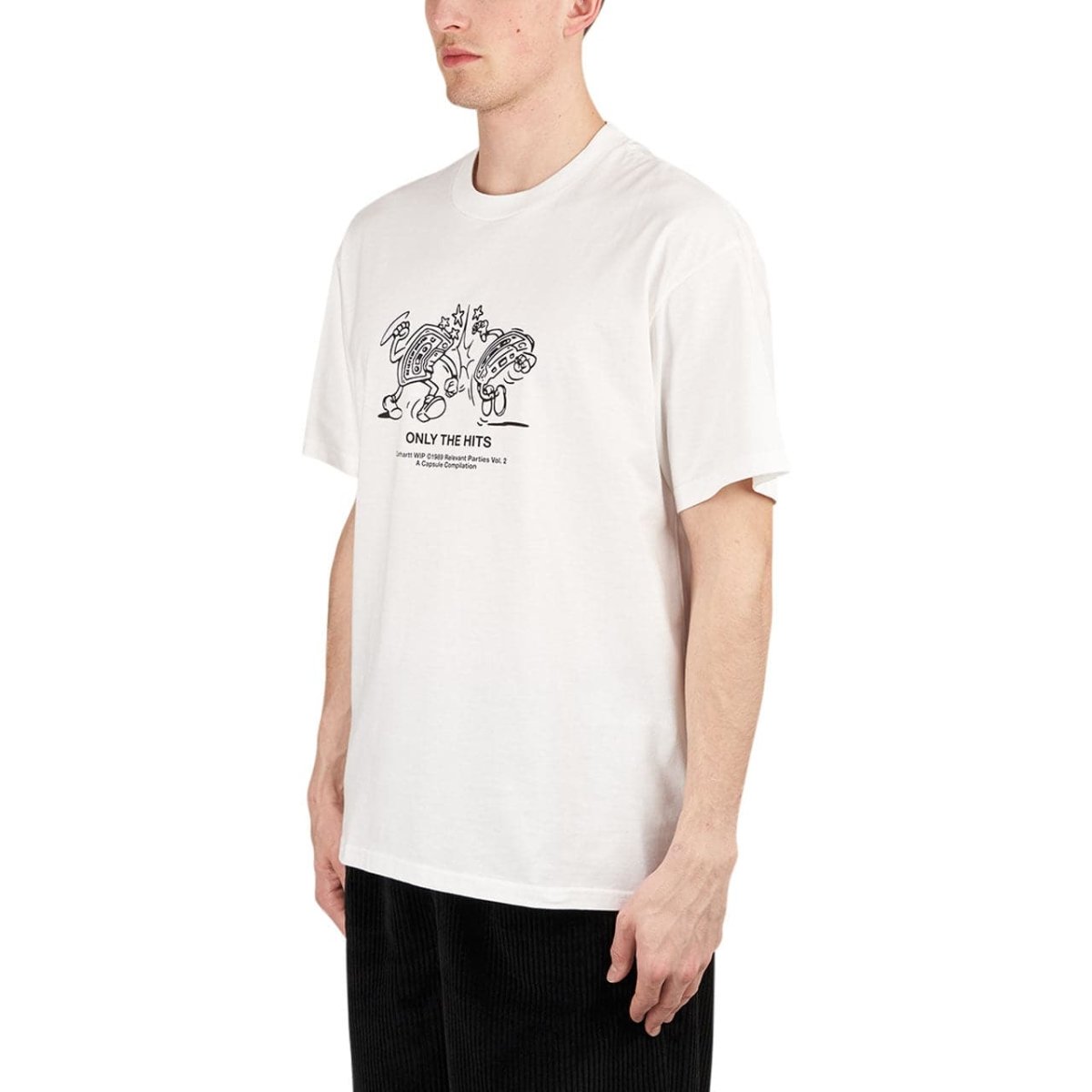 Carhartt WIP x Relevant Parties Vol 2 T-Shirt (Weiß / Schwarz)  - Allike Store