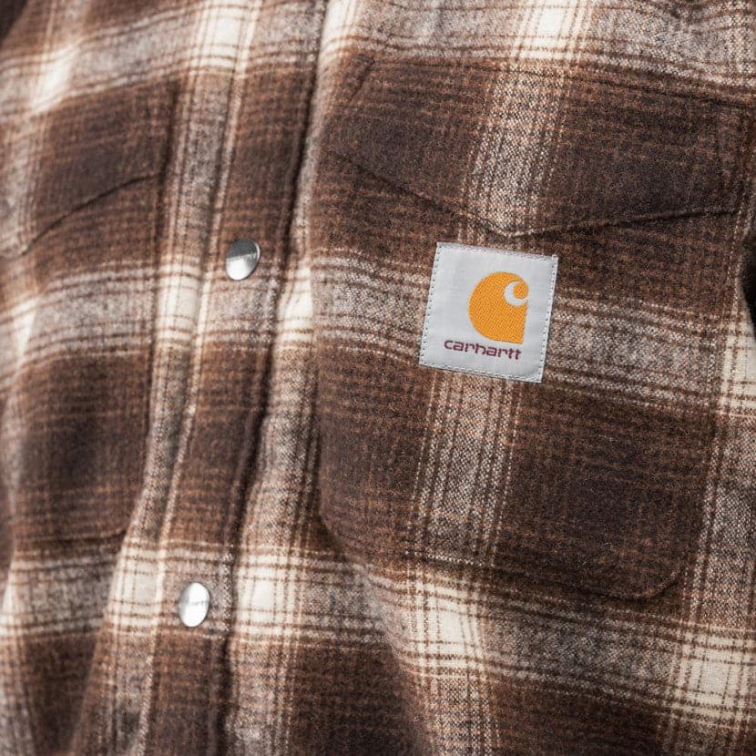 Carhartt WIP Lashley Shirt Jacket (Braun)  - Allike Store