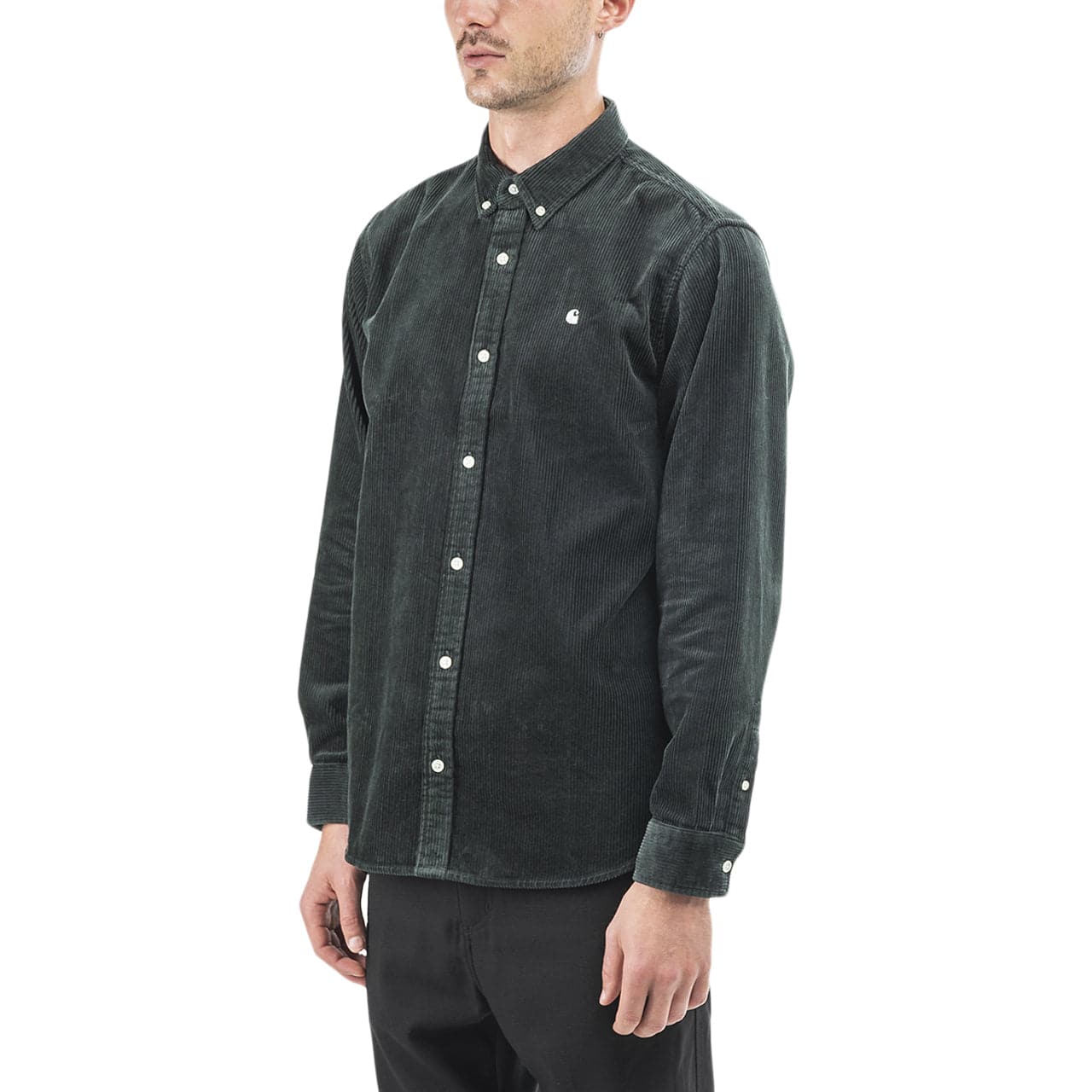 Carhartt WIP Madison Cord Shirt (Dunkelgrün)  - Allike Store