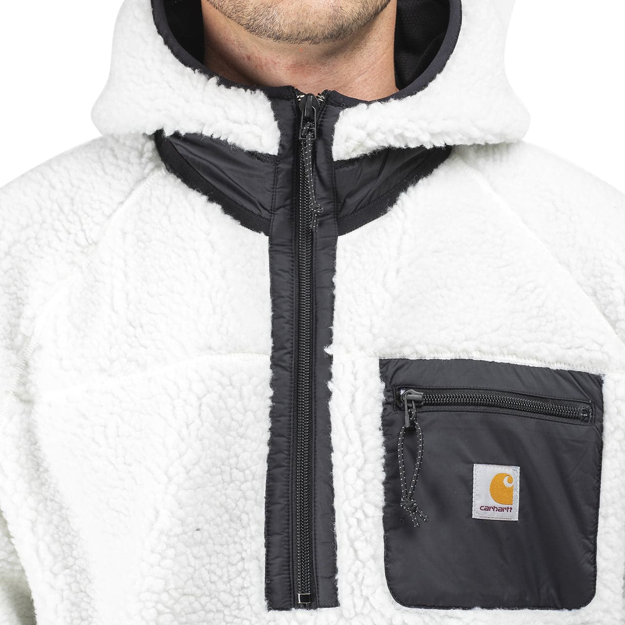 Carhartt WIP Prentis Pullover (Weiß / Schwarz)  - Allike Store
