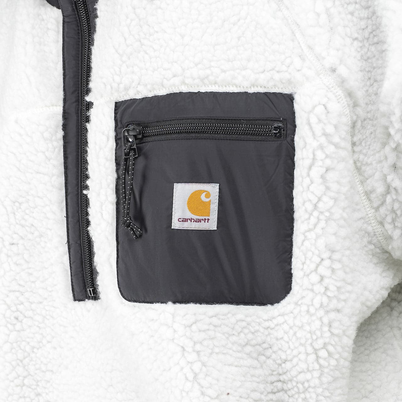 Carhartt WIP Prentis Pullover (Weiß / Schwarz)  - Allike Store