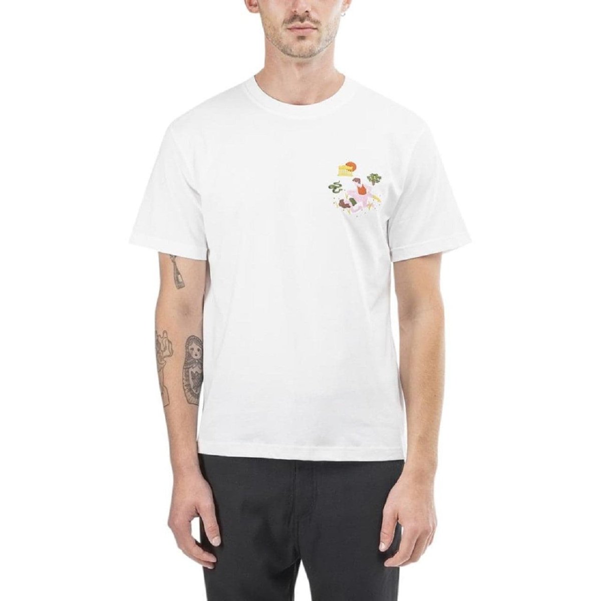 Carne Bollente Ben Dure T-Shirt (Weiß)  - Allike Store
