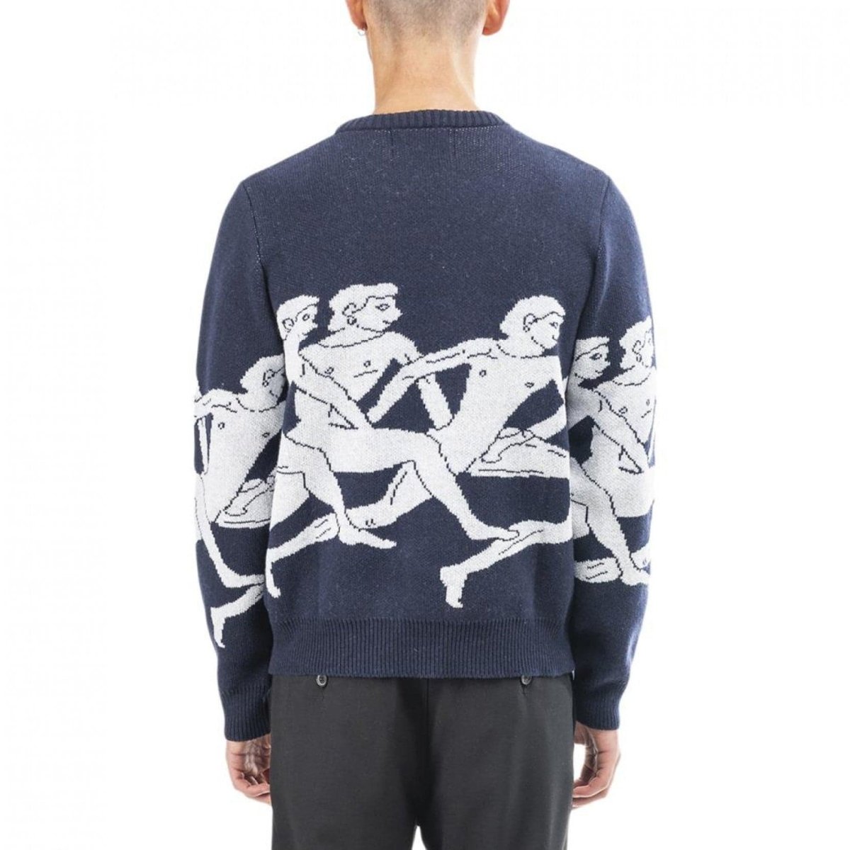 Carne Bollente Marassthoniens Sweater (Navy)  - Allike Store
