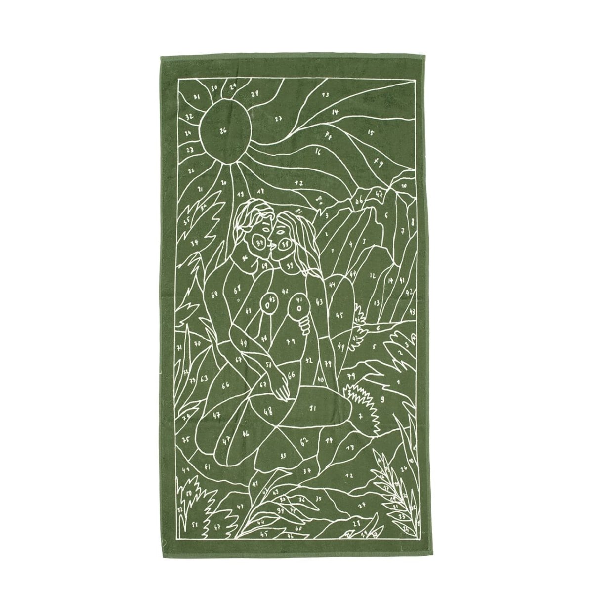 Carne Bollente Rambone Towel (Multi)  - Allike Store