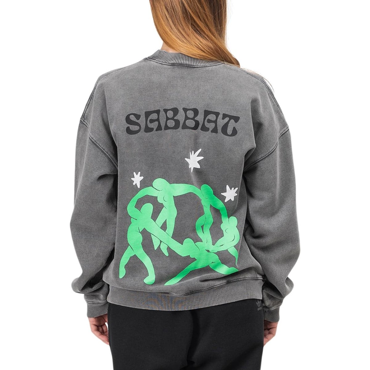 Carne Bollente Sabbat Longue Sweater (Schwarz)  - Allike Store