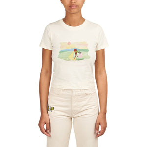 Carne Bollente Take The Shot T-Shirt (Creme)  - Allike Store