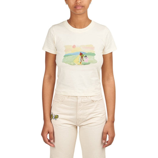 Carne Bollente Take The Shot T-Shirt (Creme)  - Allike Store