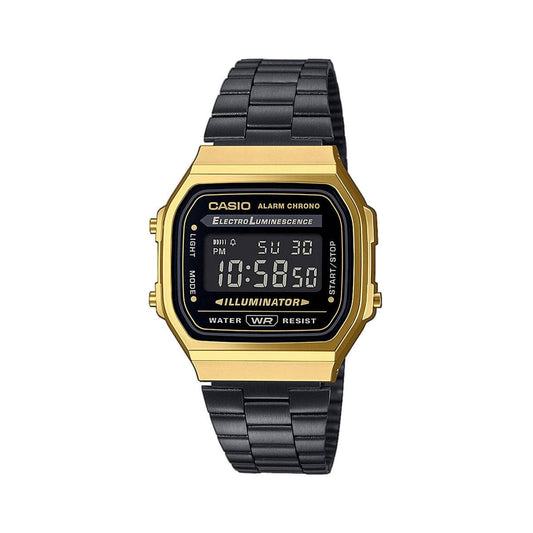 Casio A168WEGB-1BEF (Gold / Schwarz)  - Cheap Juzsports Jordan Outlet