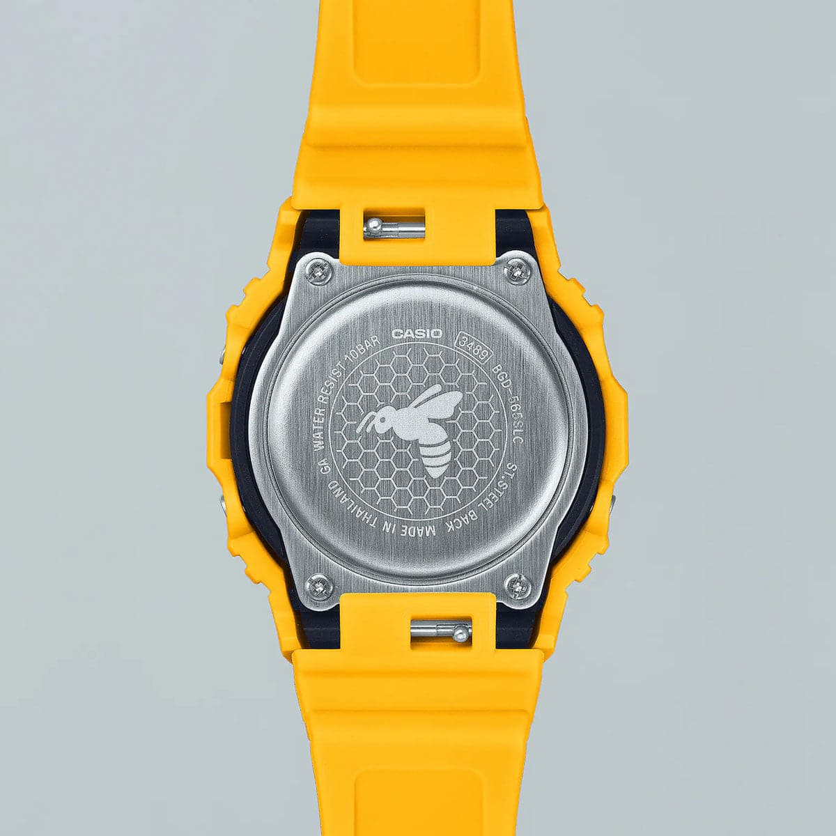 Baby g yellow discount watch