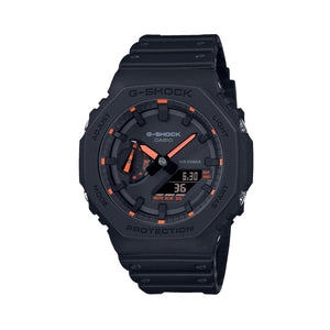 Casio G-Shock GA-2100-1A4ER (Navy / Orange)  - Allike Store