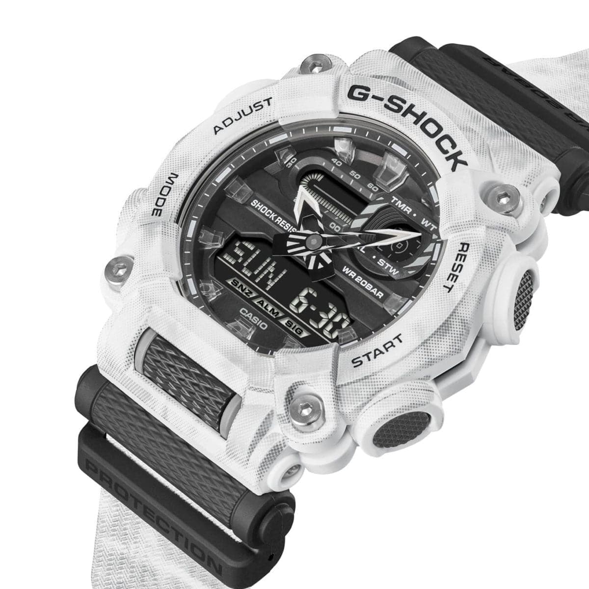 Casio G-Shock GA-900GC-7AER (Weiß / Grau)  - Allike Store