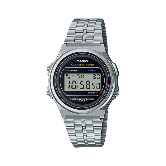 Casio Vintage Round A171WE-1AEF (Silber)  - Cheap Juzsports Jordan Outlet