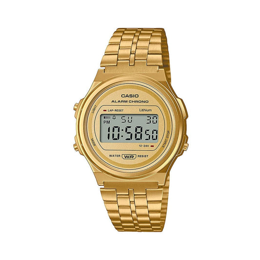 Casio Vintage Round A171WEG-9AEF (Gold)  - Cheap Juzsports Jordan Outlet