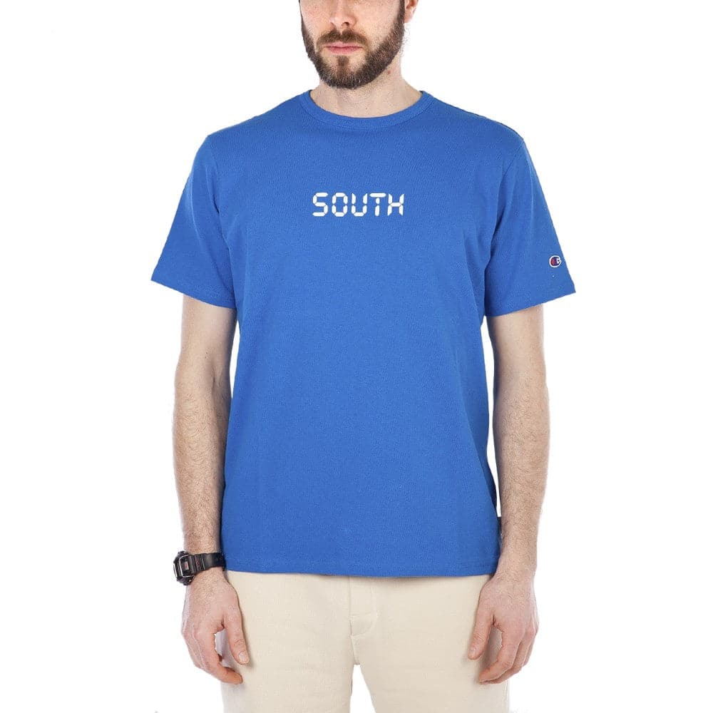 Champion x Beams South Beams Tee (Blau)  - Allike Store