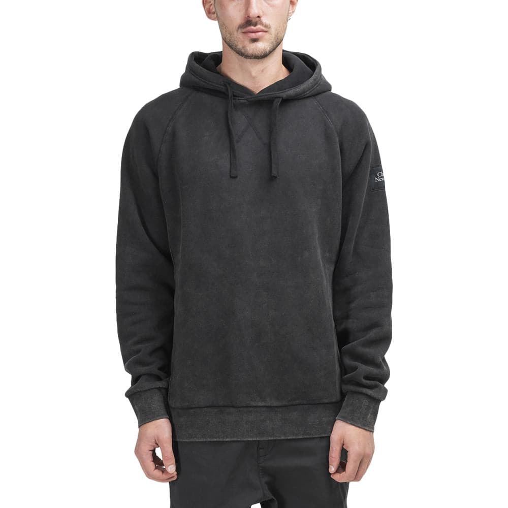 Chrystie NYC Acid Wash Hoodie (Schwarz)  - Allike Store