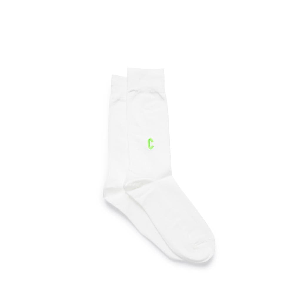 Chrystie NYC Casual C Logo Socks (Weiß)  - Allike Store