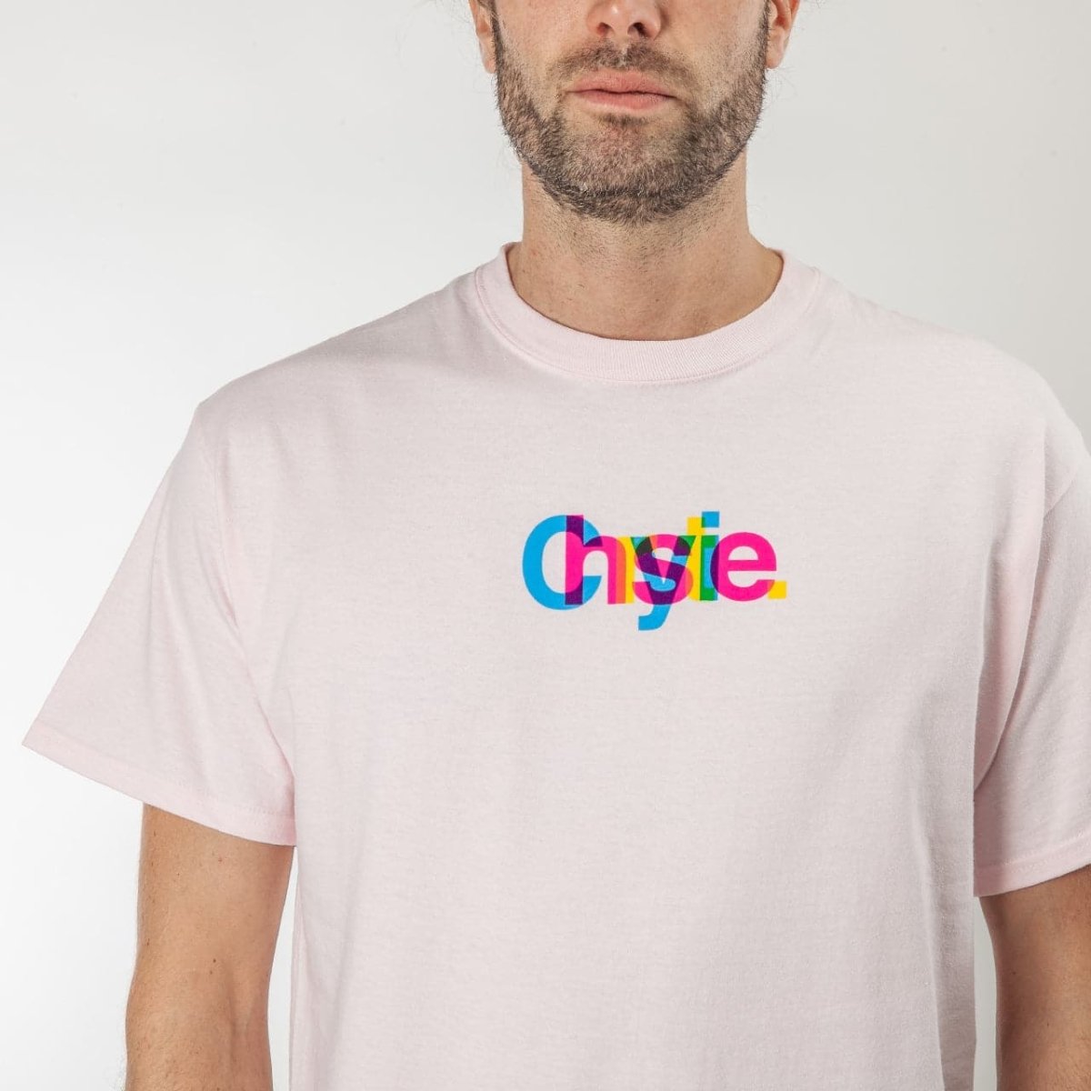 Chrystie NYC Chrystie Massimo Logo T-Shirt (Pink)  - Allike Store