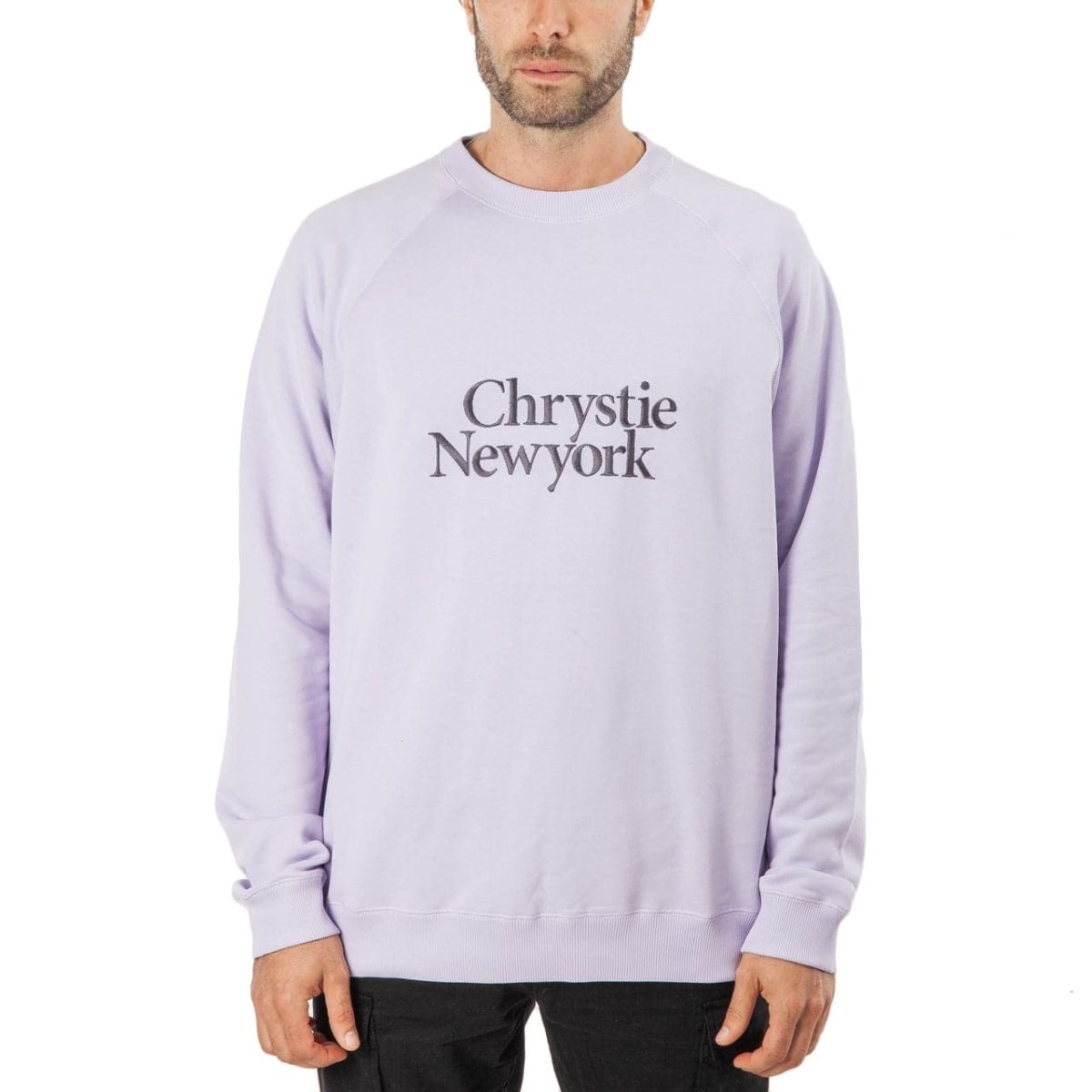 Chrystie NYC Chrystie Premium Newyork Crewneck (Lavendel)  - Allike Store