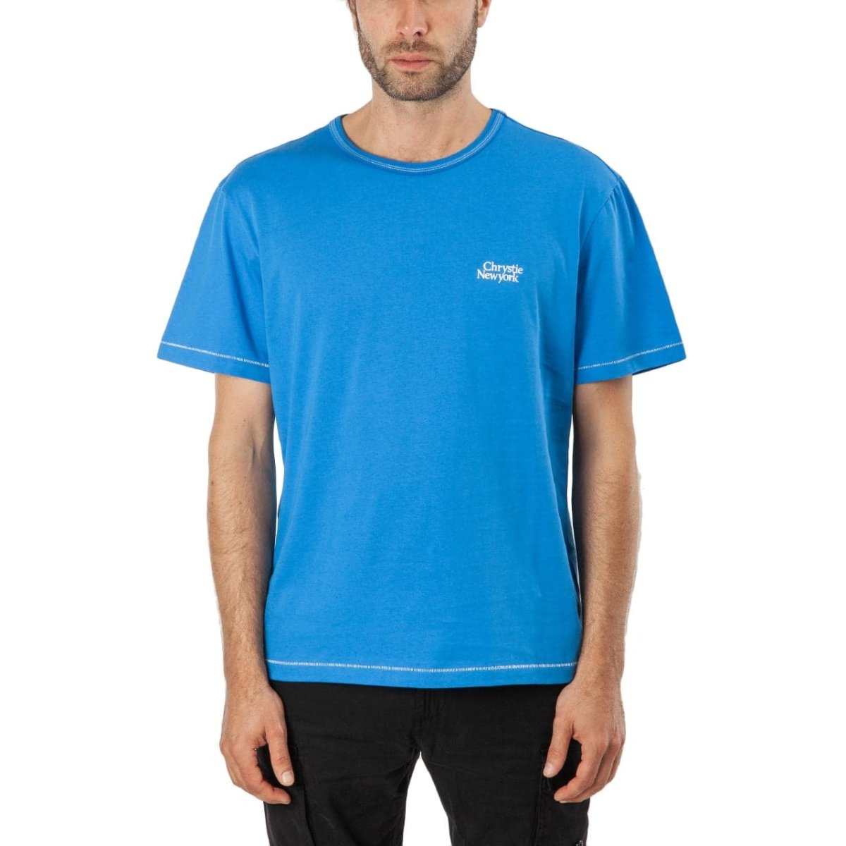 Chrystie NYC Chrystie Premium Newyork T-Shirt (Blau)  - Allike Store