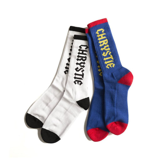 Chrystie NYC Crew Socks 2 in 1 (Multi)  - Allike Store