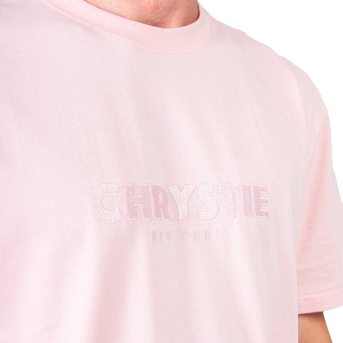 Chrystie NYC OG Logo T-Shirt (Apricot)  - Allike Store