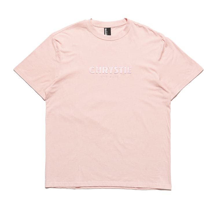 Chrystie NYC OG Logo T-Shirt (Apricot)  - Allike Store