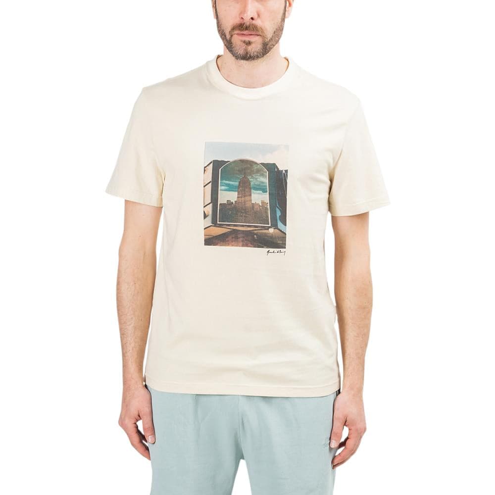 Chrystie NYC Quentin De Briey Photo T-Shirt (Creme)  - Allike Store