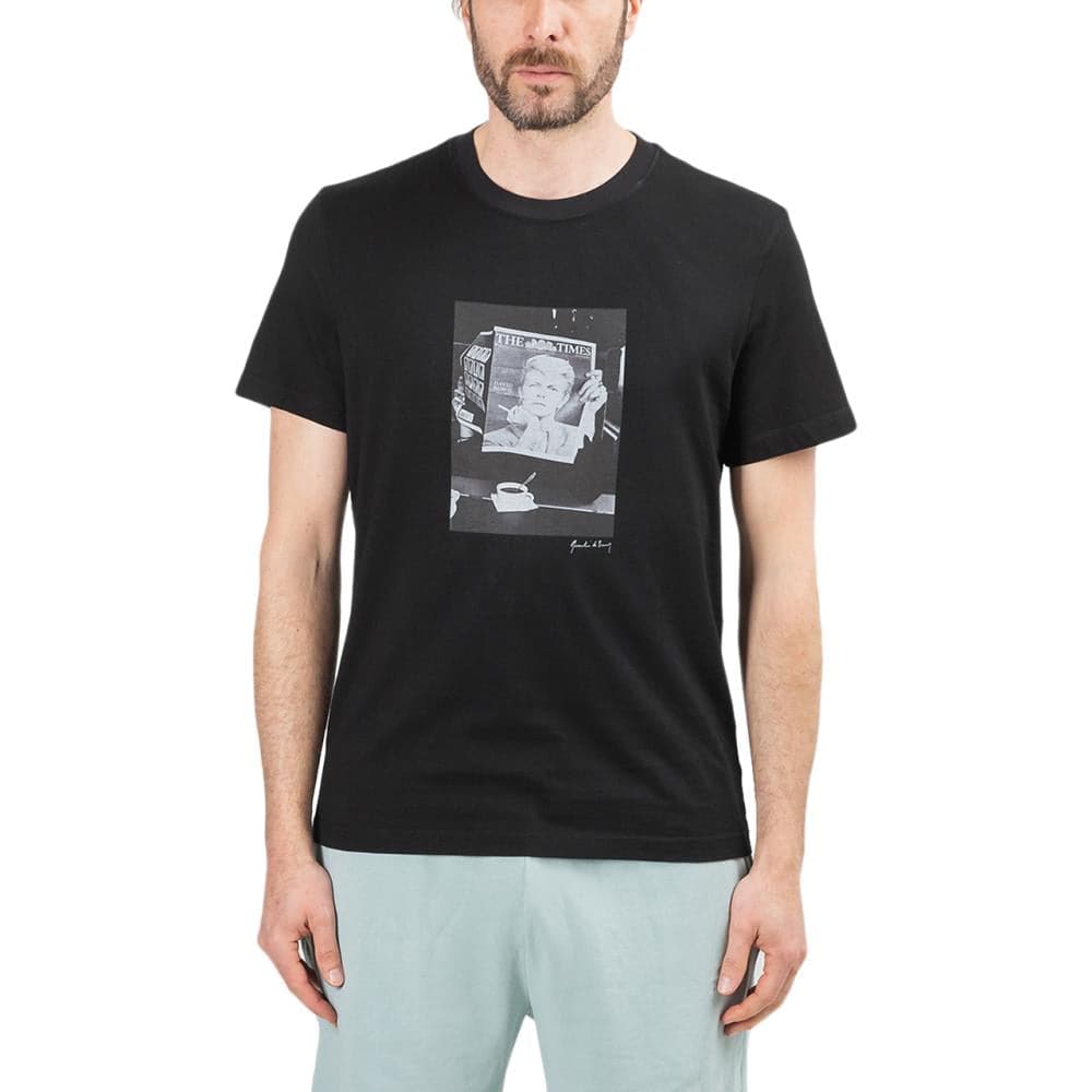 Chrystie NYC Quentin De Briey Photo T-Shirt (Schwarz)  - Allike Store