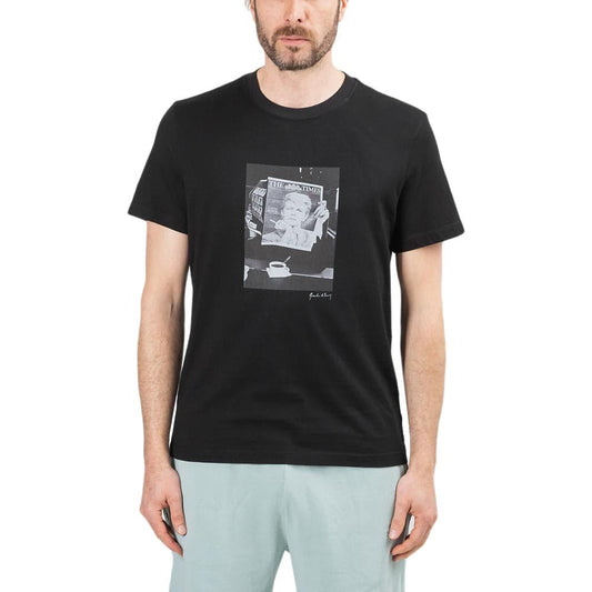 Chrystie NYC Quentin De Briey Photo T-Shirt (Schwarz)  - Allike Store