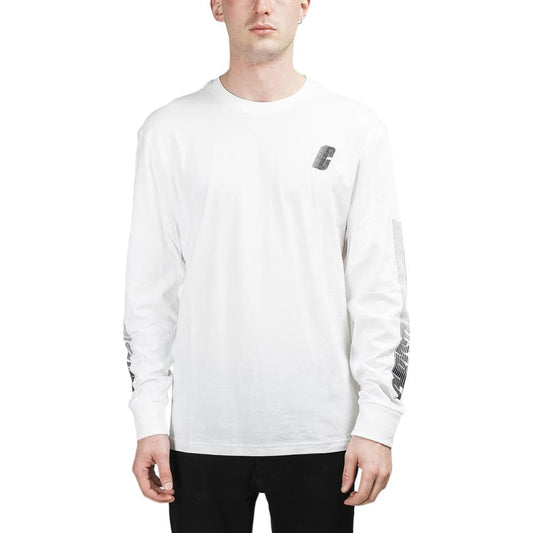 Chrystie NYC Race C Logo Longsleeve (Weiß)  - Allike Store