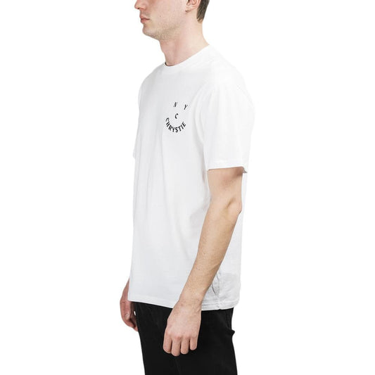 Chrystie NYC Smile Logo T-Shirt (Weiß)  - Allike Store