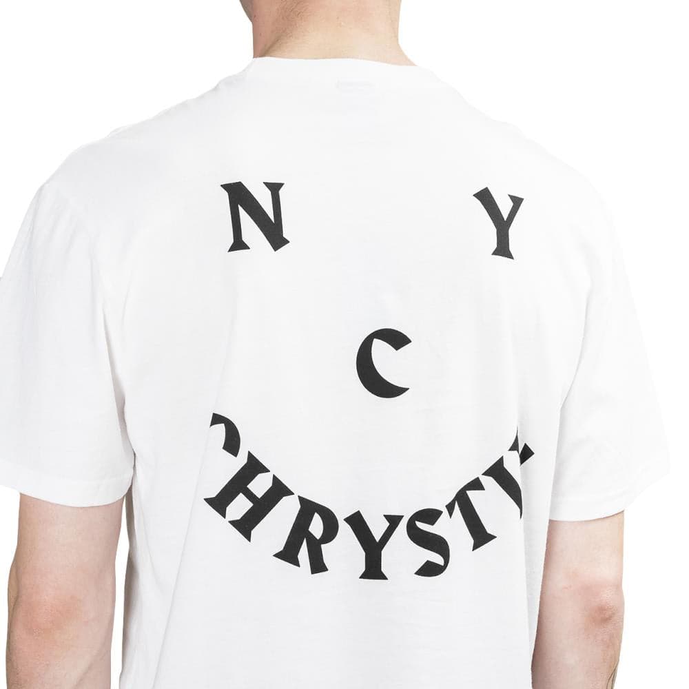 Chrystie NYC Smile Logo T-Shirt (Weiß)  - Allike Store