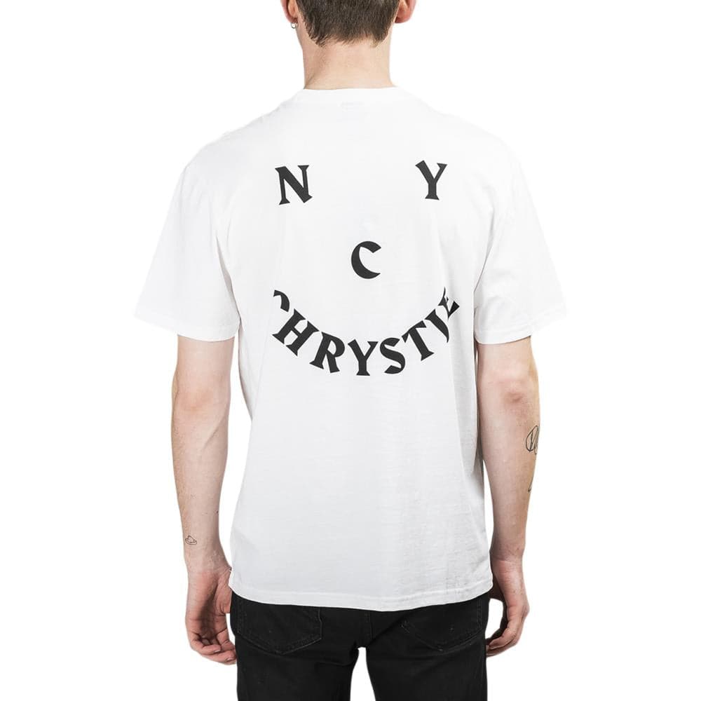 Chrystie NYC Smile Logo T-Shirt (Weiß)  - Allike Store