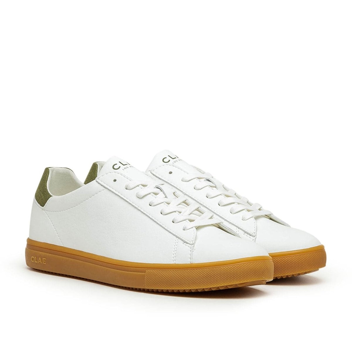 Clae Bradley Vegan (Weiß / Oliv / Gum)  - Allike Store