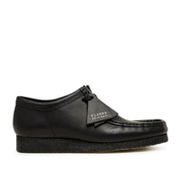Clarks Originals Wallabee Boot Black Leather (Black)
