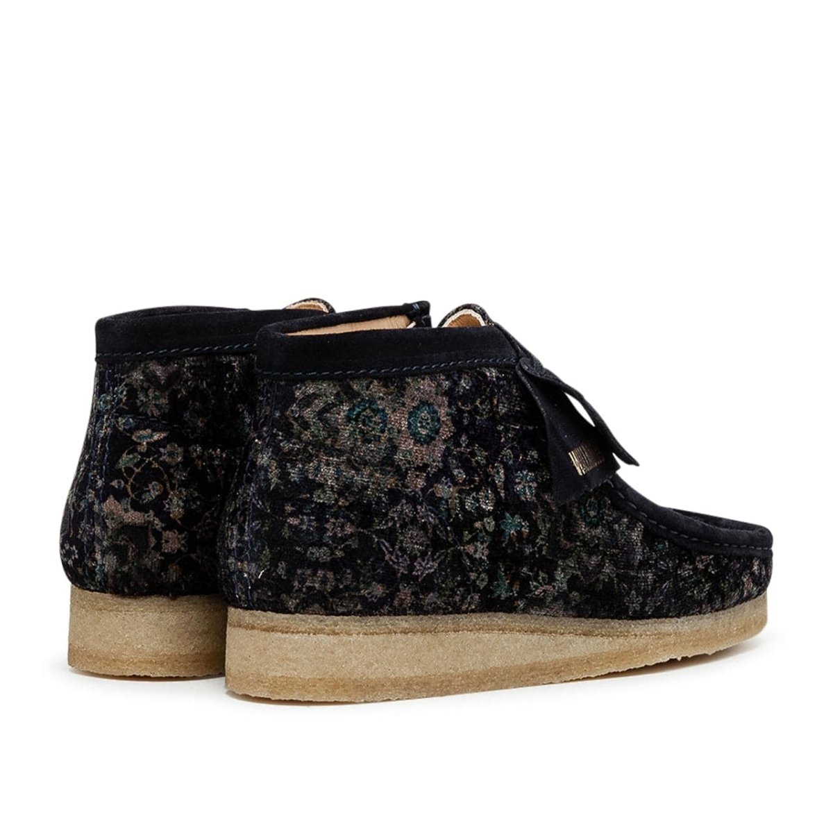 Clarks Originals Wallabee Boot Navy Velvet (Navy)  - Allike Store