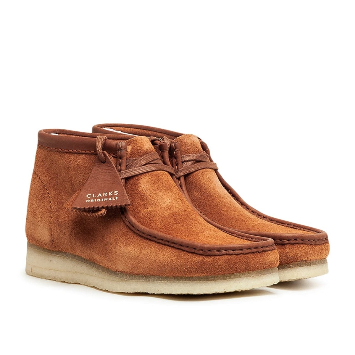 Clarks Originals Wallabee Boot Tan Hairy Suede (Brown) - 26154818 – Allike  Store