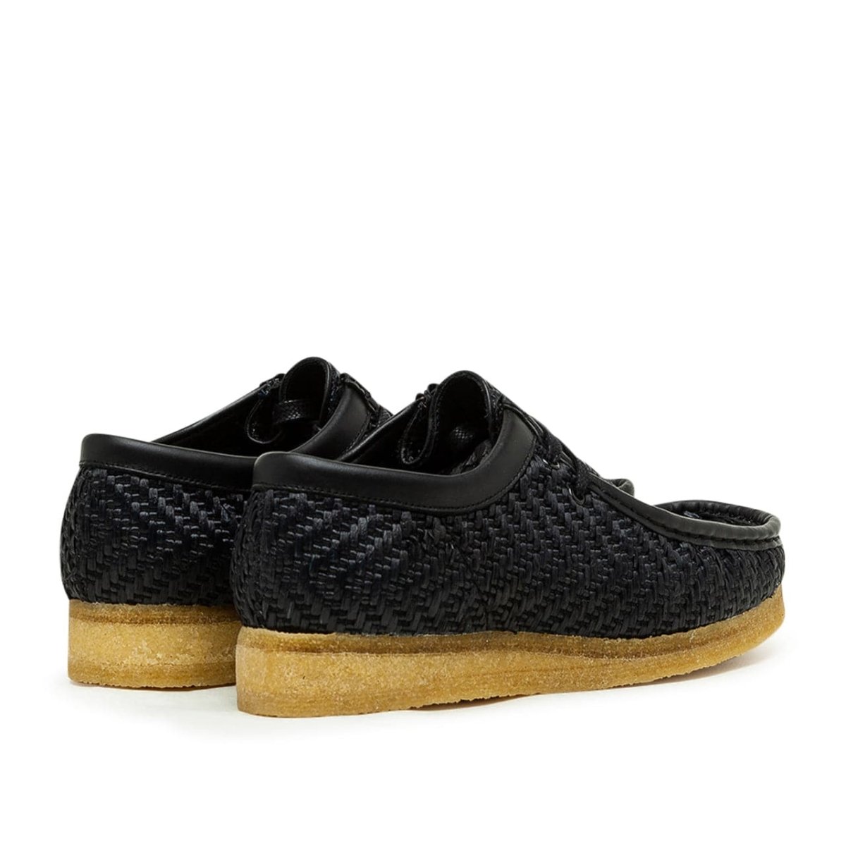 Clarks Originals Wallabees Black Raffia (Schwarz)  - Allike Store