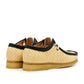 Clarks Originals Wallabees Natural Raffia (Beige / Schwarz)  - Allike Store
