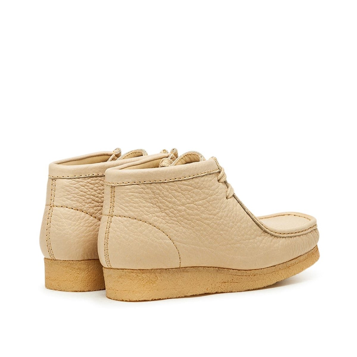 Clarks Originals x Sporty & Rich Wallabee Boot (Beige)  - Allike Store