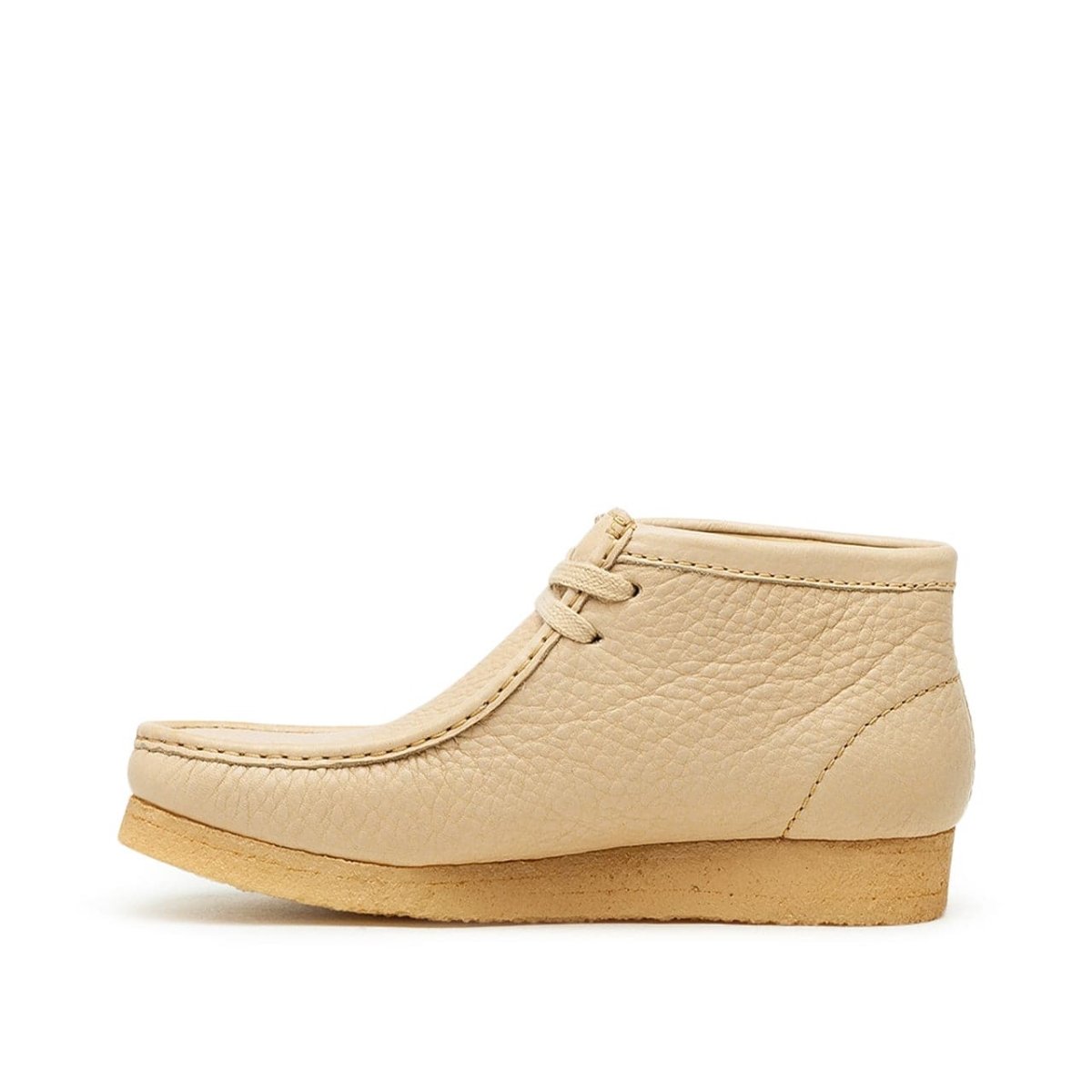 Clarks Originals x Sporty & Rich Wallabee Boot (Beige)  - Allike Store
