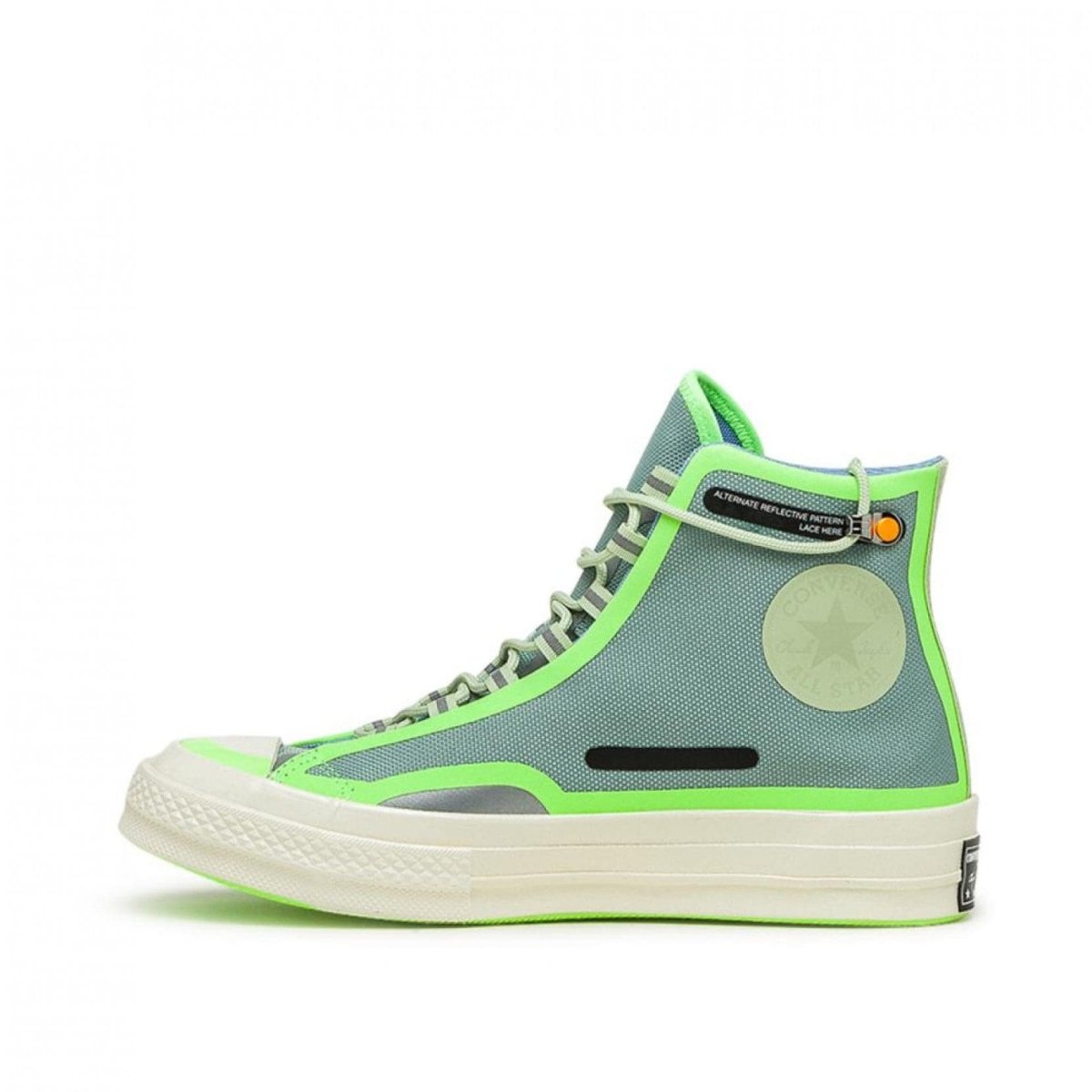 Converse Chuck 70 Hi Seam Tape Green Neon Green 169526C Allike Store